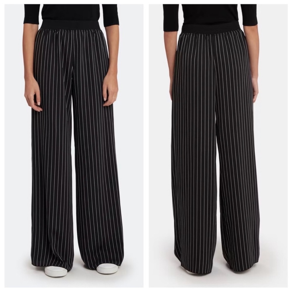 ATM Striped Wide Leg Pants